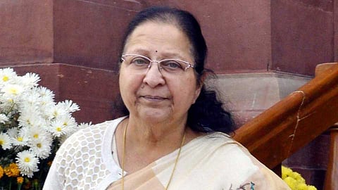 Loksabha 2019 : लोकसभा लढविण्यास सुमित्रा महाजन यांचा नकार