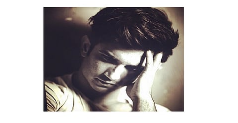 Actor Sushant sing always have a tablet box