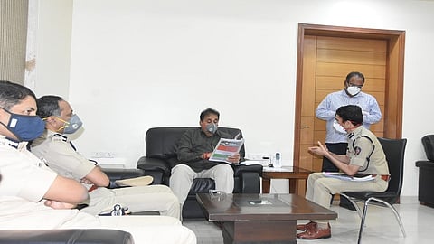 Technology should be used to control crime in the city and district said Home Minister Anil Deshmukh