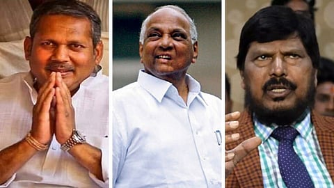 Udyanraje_Sharad-Pawar_Ramdas-Athawale