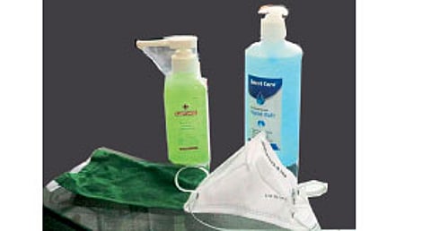 Mask sanitizer is now vital in kolhapur