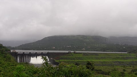Vadivale dam is 80 percent full Heavy rain in Nane Mawla