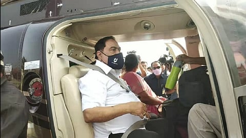 हेलिकॉप्टरने खडसेंची मुंबईत एंट्री ! शरद पवारांच्या उपस्थितीत उद्या होणार NCP प्रवेश