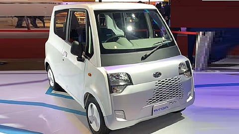 mahindra atom electric car