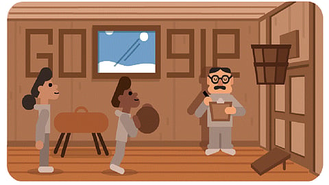 James Naismith Google Doodle आजच्या दिवशी बास्केटबॉलचा लागला हाेता शाेध, जाणून घ्या त्यामागची कथा