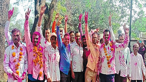 Success Of Local Alliances In Chandgad Taluka Kolhapur Marathi News