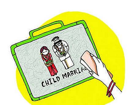 Despite the police understanding two child marriages took place