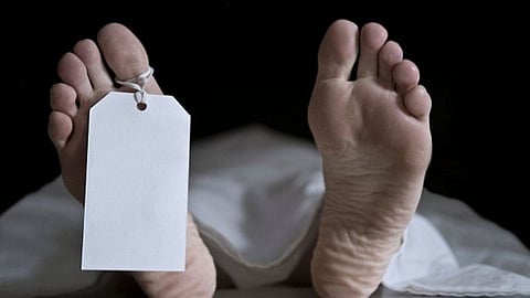corona dead body