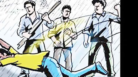 Beaten By Iron Rod