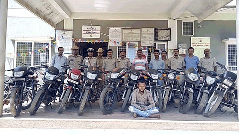 two arrested with theft two wheeler in belgaum