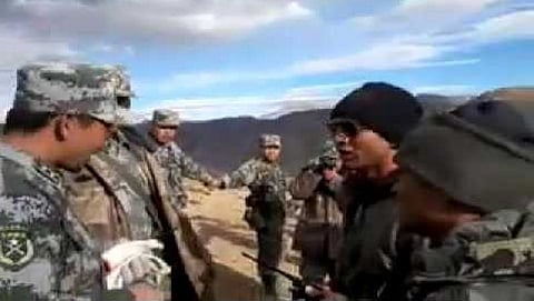 india china border