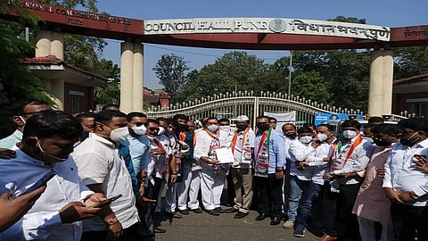 Bhaiya Mane filed his nomination from Pune Graduate Legislative Council constituency