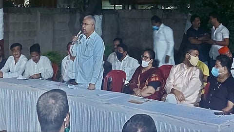in the election cooperate and help to appeal from Candidates Arun Lad and Jayant Ajgaonkar in sangli