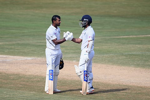 India declares game on 502 runs against south africa in 1st test