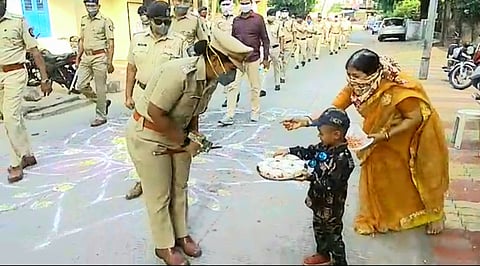 Commissioner of Police Vinita Sahu is happy