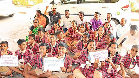 only 21 percentage student presents in school