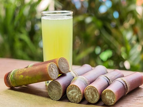 Sugarcane juice which gives energy to the body was not available this summer