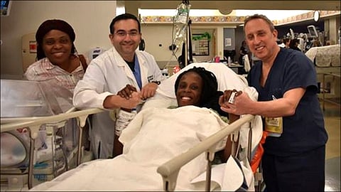 Woman in Texas gives birth to sextuplets in under 9 minutes
