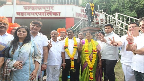 उल्हासनगर महानगरपालिकेवर फडकला शिवसेनेचा भगवा