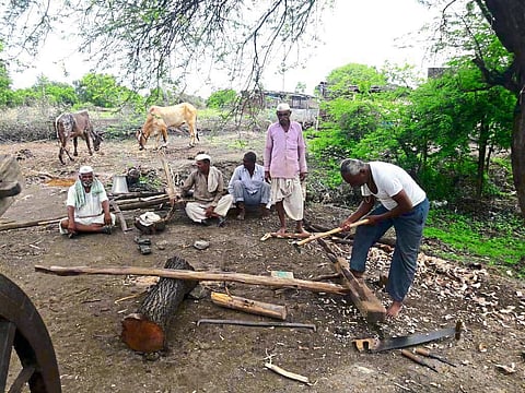 कुळव, तिफणच्या दुरुस्तीला वेग