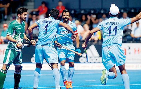 Indian hockey team win over Pakistan