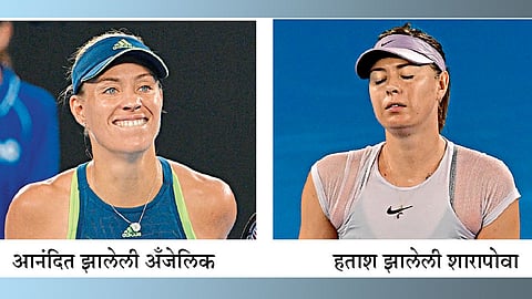 शारापोवाचा केर्बरकडून धुव्वा