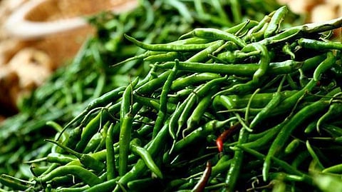 green chillies