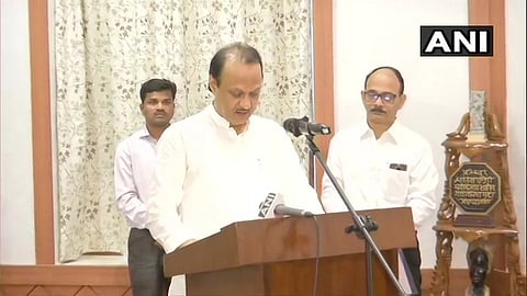 ajit pawar twitter posts after being deputy cm maharashtra government formation