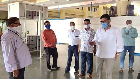 लेण्याद्रीला 100 बेडच्या कोविड 19 केअर सेंटरची उभारणी अंतिम टप्प्यात