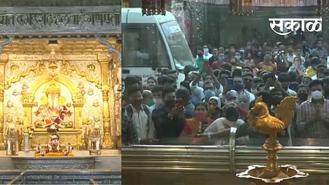 Dagdusheth Ganpati temple closed for Angarki Chaturthi due to corona Pune city