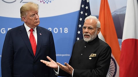 अमेरिकेतील ट्रकवर झळकले मोदीविरोधी बॅनर; पाहा व्हिडिओ