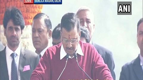 दिल्लीत पुन्हा 'आप'लं सरकार; केजरीवाल यांनी घेतली मुख्यमंत्रिपदाची शपथ