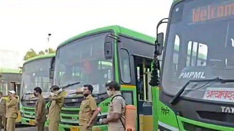 After Ajit Pawar aggressive stance the PMP contractors withdrew strike on Friday afternoon pune