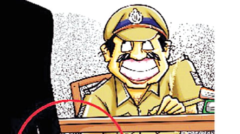 Police Caught taking Bribe