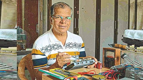 Punekar runs Shripad Radio Station