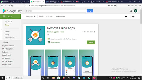 Remove China Apps