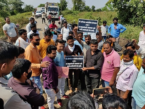 Roads in Risod taluka have deteriorated