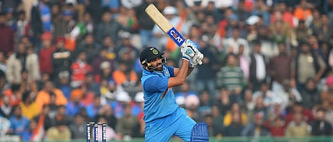 Rohit Sharma breaks the record of MS Dhoni to hit most sixes in India