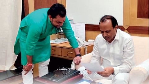 Sunil-Shelake-with-Ajit-Pawar