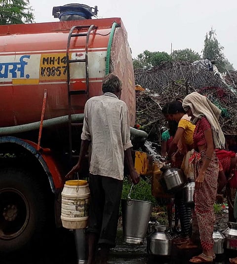 In June this year 473 tankers started supplying water to the state