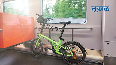 Travel by bicycle can be done by Pune Maha metro