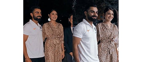 Virat and Anushka celebrates at high commission in Jamaica