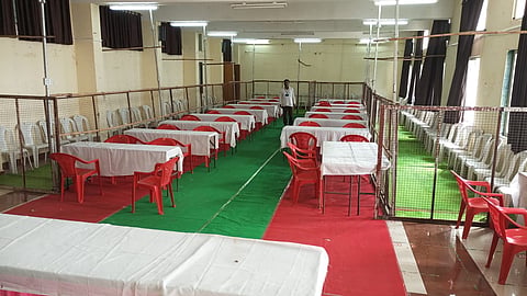 बदनापूर येथील कृषी महाविद्यालयात विधानसभा निवडणुकीच्या मतमोजणीची तयारी पूर्ण झाली आहे.