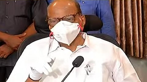 ncp president sharad pawar press conference statement about uddhav thackeray