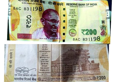 two hundred duplicate note