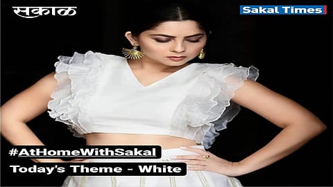 #AtHomeWithSakal challenge by actress Sonali Kulkarni