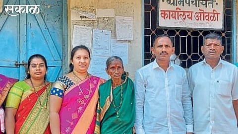 70 years old lady won election and to start working of gram panchayats in chiplun