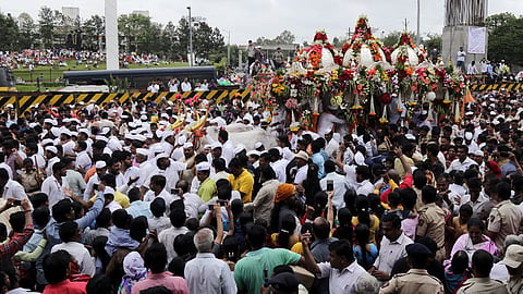 #saathchal वैष्णवांचा मेळा उद्योगनगरीत दाखल