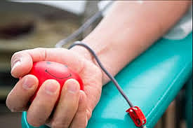 educated youth participated in blood donation camp