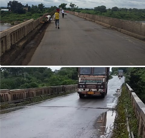 पुल हलू लागला, व्हिडीओ झाला व्हायरल अन उडाली धांदल, सत्य समोर आले मग झाले सर्व निश्चींत !